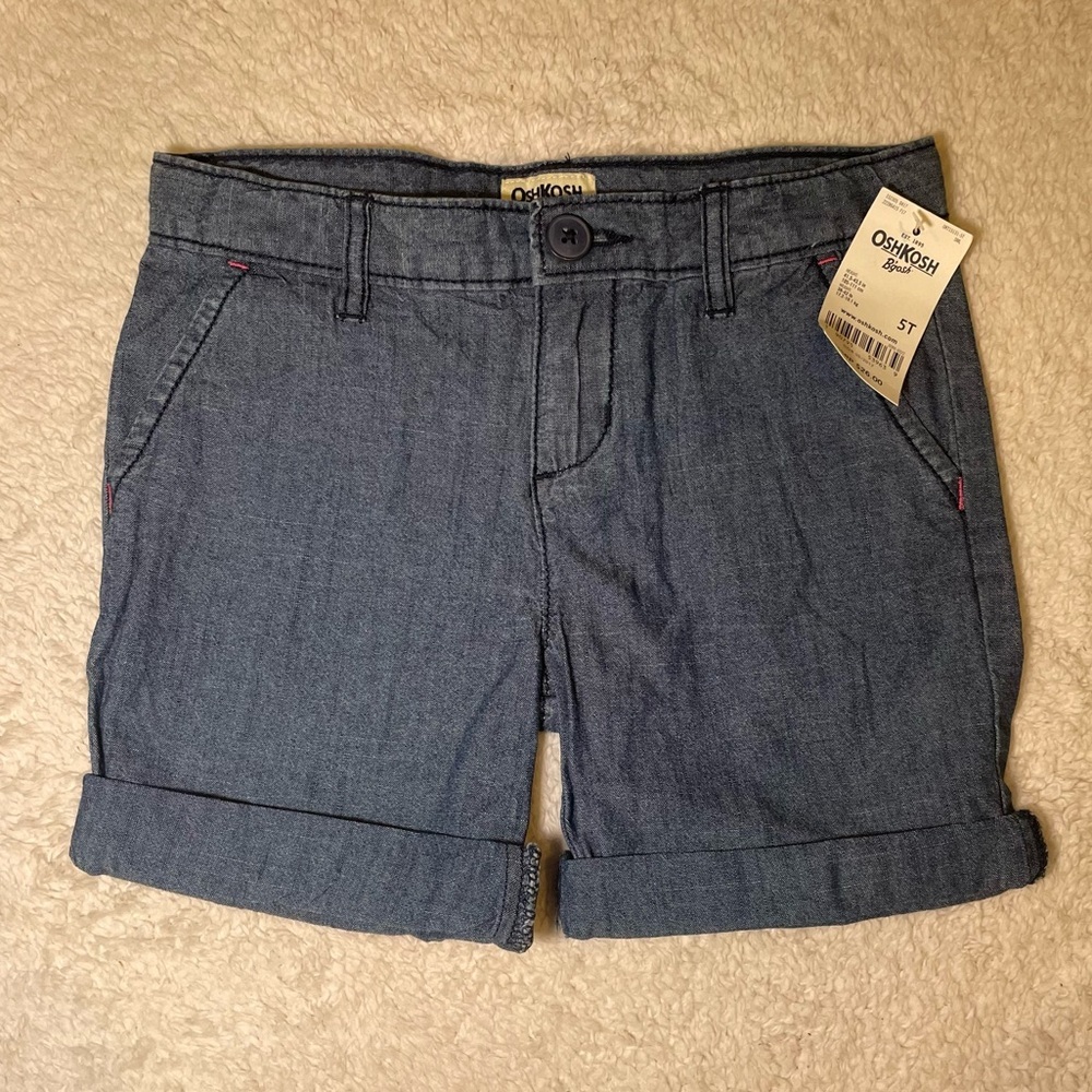 OshKosh B'gosh Girl’s Dark Blue Shorts